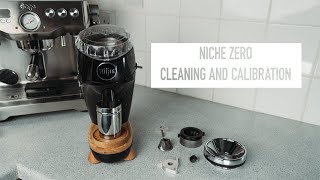 How To Clean Your Coffee Grinder  Niche Zero [upl. by Tannie]