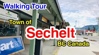 Travel Vancouver Sechelt BC Canada Walking Tour Feb 19 2024 [upl. by Eachern]