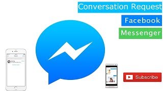 Facebook Tips  How To Accept Conversation Request On Facebook Messenger [upl. by Tini]