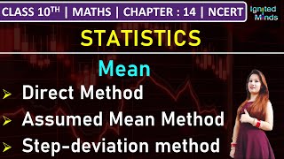 Assumed mean method ll finding mean ll grouped data ll cbse class 10 statistics [upl. by Annat898]