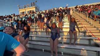 Clarksburg HS Majorette amp Band Performance at 914 Home Game [upl. by Marius]