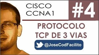 Protocolo TCP de 3 Vias y Finalización de comunicación  CCNA1  04 JoseCodFacilito [upl. by Sej]