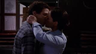 Amy Santiago and Jake Peralta First Kiss [upl. by Ybbil]