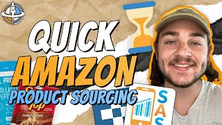 How to Source Amazon FBA Products QUICK  SellerAmp Tutorial [upl. by Margherita]