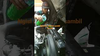 Starter mesin fuso giga isi radiator [upl. by Niels]