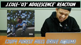 J Cole 03 ADOLESCENCE REACTIONREVIEW [upl. by Murtagh]