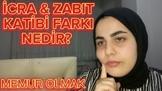 ZABIT ve İCRA KATİPLİĞİ NEDİRKİMLER OLABİLİRŞARTLARI NELERDİRLİSENİ OKU KISADAN MEMUR OL keşfet [upl. by Spiro]