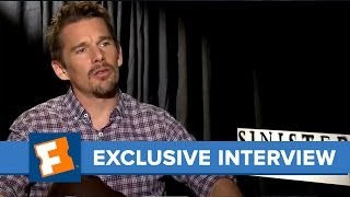 Fandango Exclusive  Sinister  Ethan Hawk  Celebrity Interviews  FandangoMovies [upl. by Tina506]