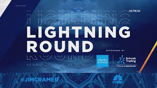 Lightning Round Astera Labs is too high says Jim Cramer [upl. by Nodlew]