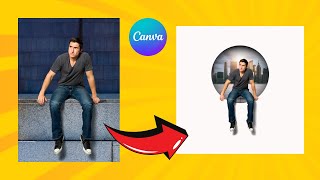 Canva Photo Editing Tutorial  How to Edit Photo Out of Frame [upl. by Ellimak364]