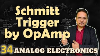 Schmitt Trigger using OpAmp Basics Circuit Working amp Transfer Characteristics Explained [upl. by Llemar]