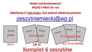 Zeszyty do słowek z języka niemieckiego  niemieckico [upl. by Ydde]