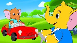 The Elephant Song I Animal Song For Kids I FunForKidsTV Nursery Rhymes [upl. by Addia]