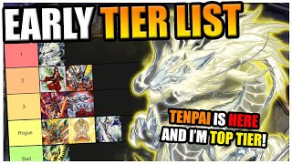 NEW TIER 1 INCOMING  POST TENPAI RANKED TIER LIST PREDICTION  YuGiOh Master Duel sponsored [upl. by Atiana]