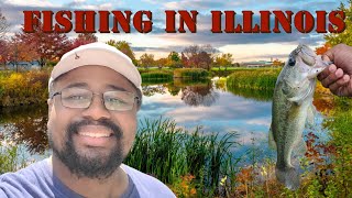 Episode 54 New State New fishing pond in Illinois [upl. by Llerehs]