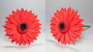 How To Make Paper Flowers  Flower Making Ideas With Paper 🌸 [upl. by Htabazile388]