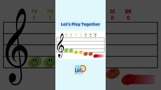 Twinkle Twinkle Little Star  Play Along belajardarirumah kidslearning musictheory [upl. by Farrington]