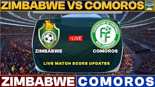 Zimbabwe Vs Comoros Live Match Today  ZIM Vs COM Live Football Match 2024 Live [upl. by Anelagna]