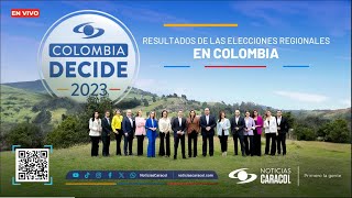 Elecciones en vivo en Colombia  Resultados [upl. by Alcott]