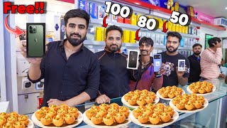 Eat Pani Puri amp Win iPhones  Challenge  पानी पूरी खाओ और स्मार्टफोन जीतो 🤑 [upl. by Airpal645]