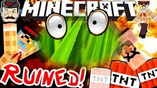 Minecraft GRASS IS RUINED11 [upl. by Peyton]