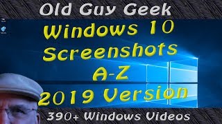 How to take a screenshot in Windows 10 The 2019 Options [upl. by Gesner462]