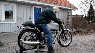 1967 Velocette Thruxton revived after 40 years in boxes [upl. by Giarla]