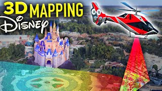 Disneys 3D Mapping their Parks Ahead of Reopening at Walt Disney World  Disney News [upl. by Pauly]