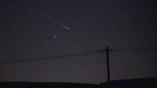 1 Min of Shooting Stars Live View  Perseid Meteor Shower 2020 [upl. by Rafaelita]