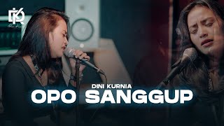 Dini Kurnia  OPO SANGGUP Official Music Video [upl. by Aikem]