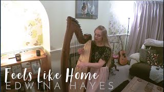 Feels Like Home  Edwina Hayes Harp Cover My Sisters Keeper Soundtrack [upl. by Iegres]