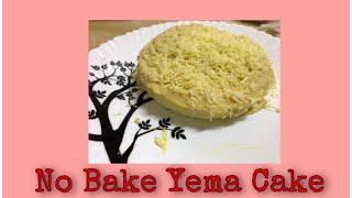 no bake yema cake  easy recipe [upl. by Knowland428]