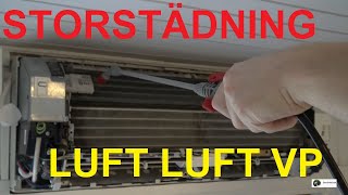 Rengöring av Luftvärmepump IVT AYXP12FRN [upl. by Belcher177]