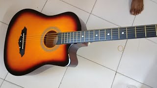 Juarez guitar  Juarez acoustic guitar  Juarez acoustic guitar 38 inch unboxing [upl. by Barfuss]