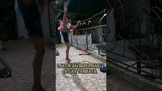 Tutorial LATIHAN Kaki Agar Ringan Saat Melakukan Tendangan taekwondo [upl. by Ori]