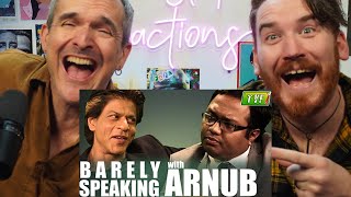 TVF  Barely Speaking with Arnub S01E01 I SRK REACTION [upl. by Nerehs521]