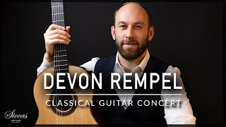 DEVON REMPEL  Classical Guitar Concert  BACH CastelnuovoTedesco de Visée Martini [upl. by Pederson141]