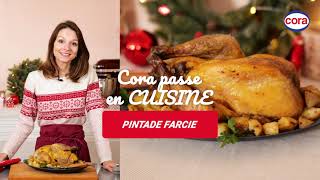 Recette pintade farcie pour les fêtes de fin dannée [upl. by Ledda]