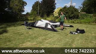 Opus T46 Smart Tent Pitching Video Tutorial [upl. by Tiat642]