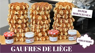 GAUFRES DE LIÈGE 🇧🇪 AVEC OU SANS THERMOMIX [upl. by Jennica]