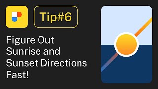 How to Easily Figure Out Where the Sun will Rise and Set  PhotoPills Tip 6 [upl. by Ahsinam]