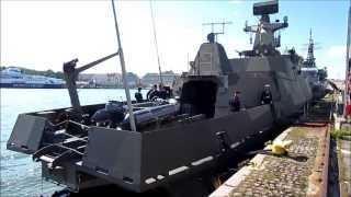 FNS Pori 83 Finnish Navy Hamina class missile boat  Helsinki South Harbor  Finland [upl. by Razid]