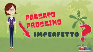 Passato prossimo o imperfetto Italiano L2LS Italian Grammatica italiana [upl. by Clayborn]