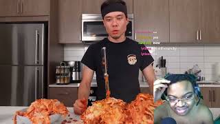 NO WAY MATT STONIE TRIED 100 LAYER LASANGA THIS CANT BE REAL [upl. by Sadoff]