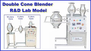 Double Cone Blender Lab Model Small Double Cone Blender [upl. by Schroeder536]