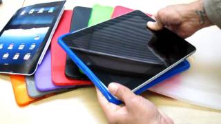 Apple iPad TPU Thermoplastic Polyurethane Case Review  HD [upl. by Asserak]