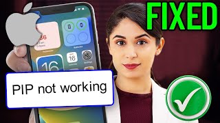 How to Fix PIP Not Working on iPhone or iPad  Enable PictureinPicture Mode 2024 [upl. by Allenod]