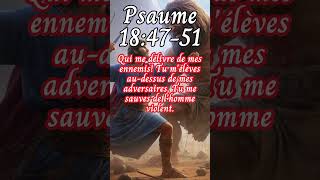 Lecture du Psaume 184751 psaumes bible victoire [upl. by Navi]