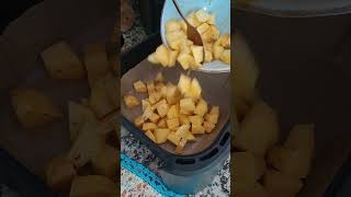 Patatas aliñadas con especias en freidora de aire Cosori en un ratito listas y deliciosas 🤤 [upl. by Aryl]