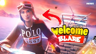 Introducing Blare To Vanished Esports  Fortnite Montage  Join A Fortnite Clan 🗣🔥 [upl. by Fanechka]